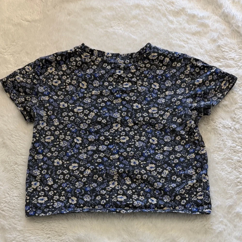 H&M Blue Floral Patterned Outfit - Picture 5 of 7
